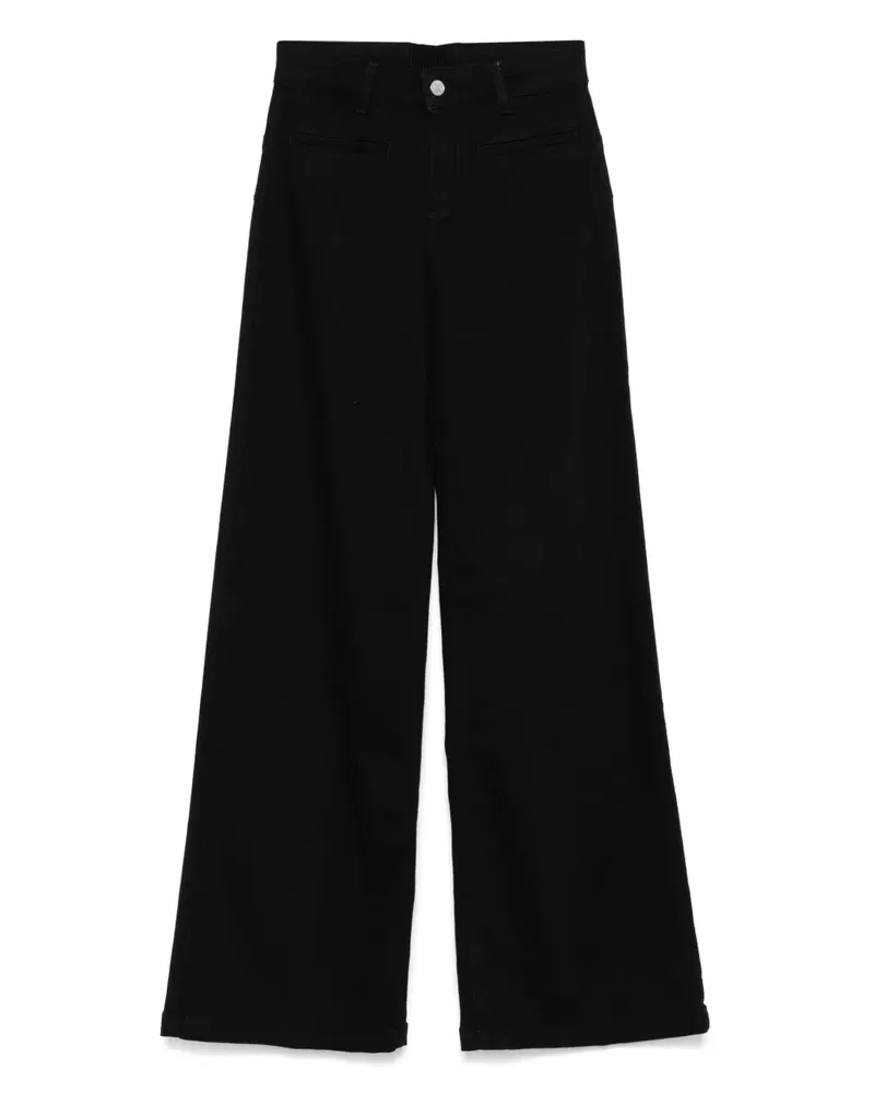 Liu Jo Jeans mit Logo-Schild - Schwarz Schwarz