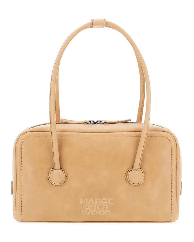 Marge Sherwood Soft Boston EW top handle shoulder bag - Nude Nude