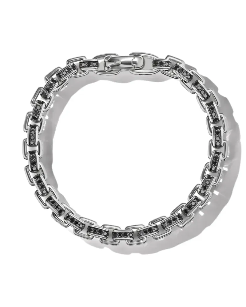 David Yurman Box Chain Armband aus Sterlingsilber 7,3mm Silber