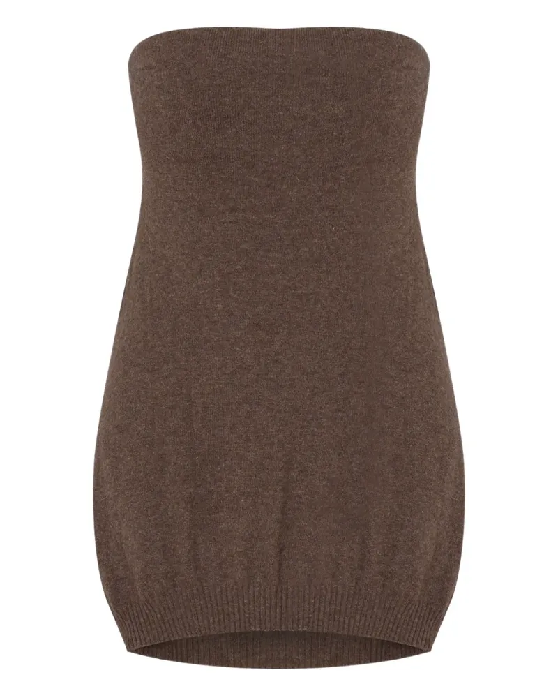 Moschino Gestricktes Bandeau-Top - Braun Braun