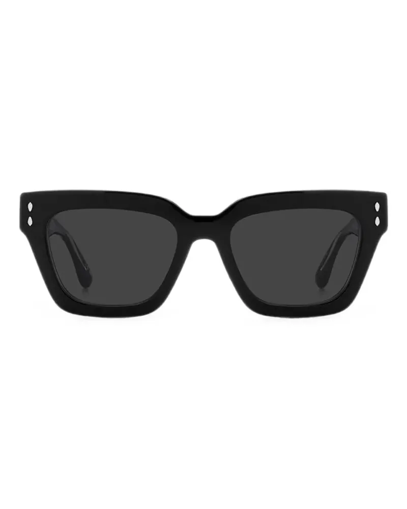 Isabel Marant square-frame sunglasses - Schwarz Schwarz