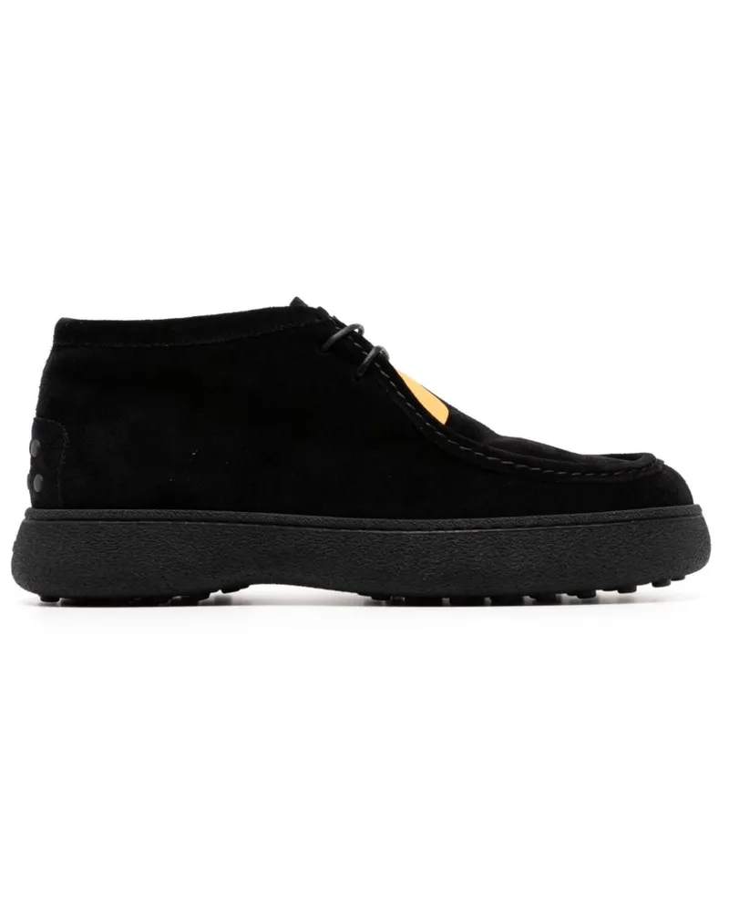 TOD'S Knöchelhohe Stiefel - Schwarz Schwarz