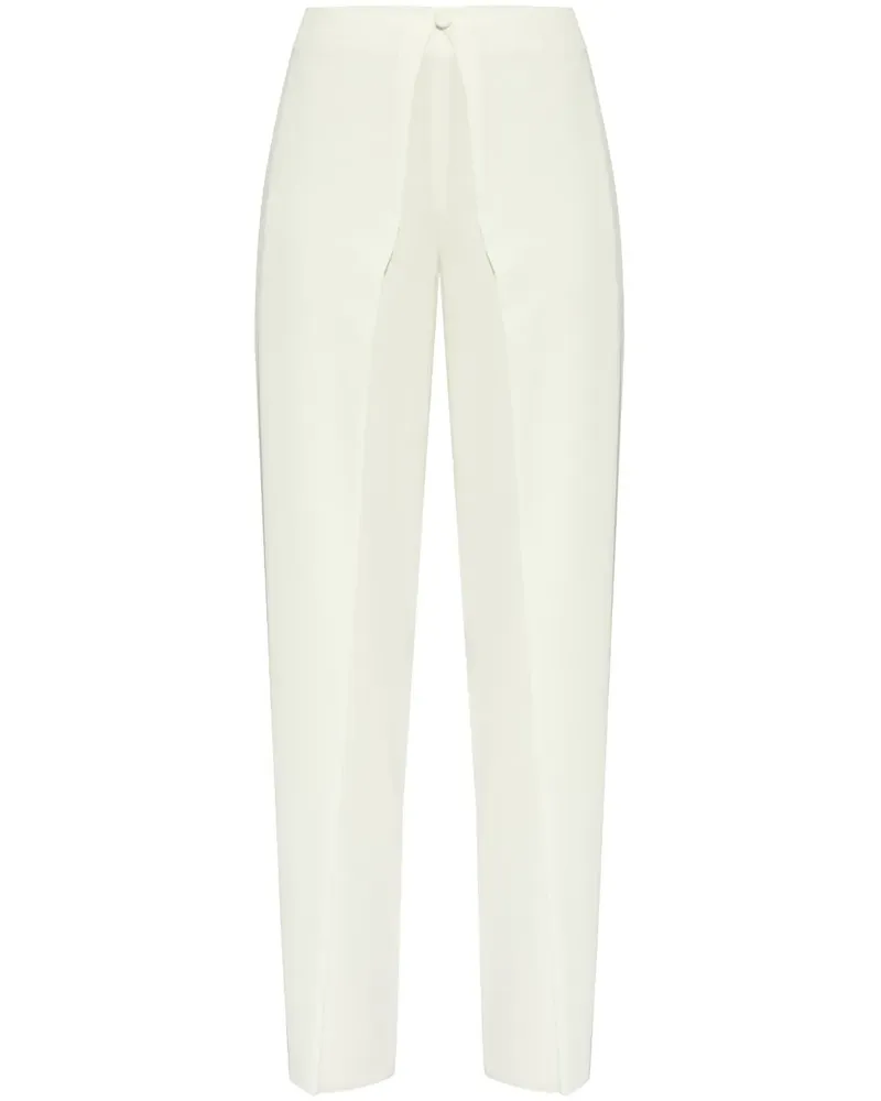 Emporio Armani Hose im Layering-Look - Weiß Weiß