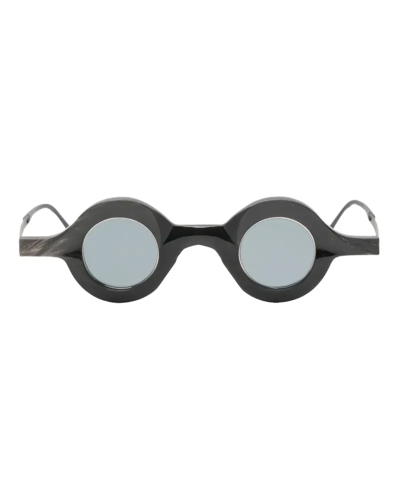RIGARDS Runde 'RG1070' Sonnenbrille - Schwarz Schwarz
