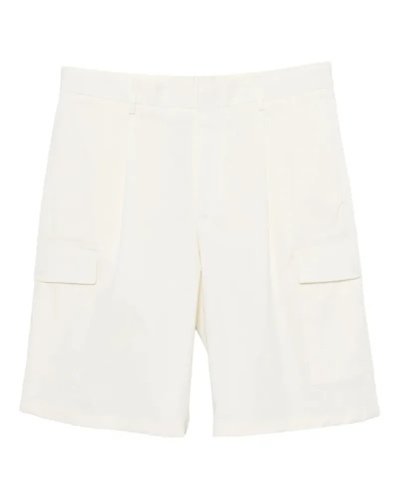 Tagliatore pleated cargo shorts - Nude Nude