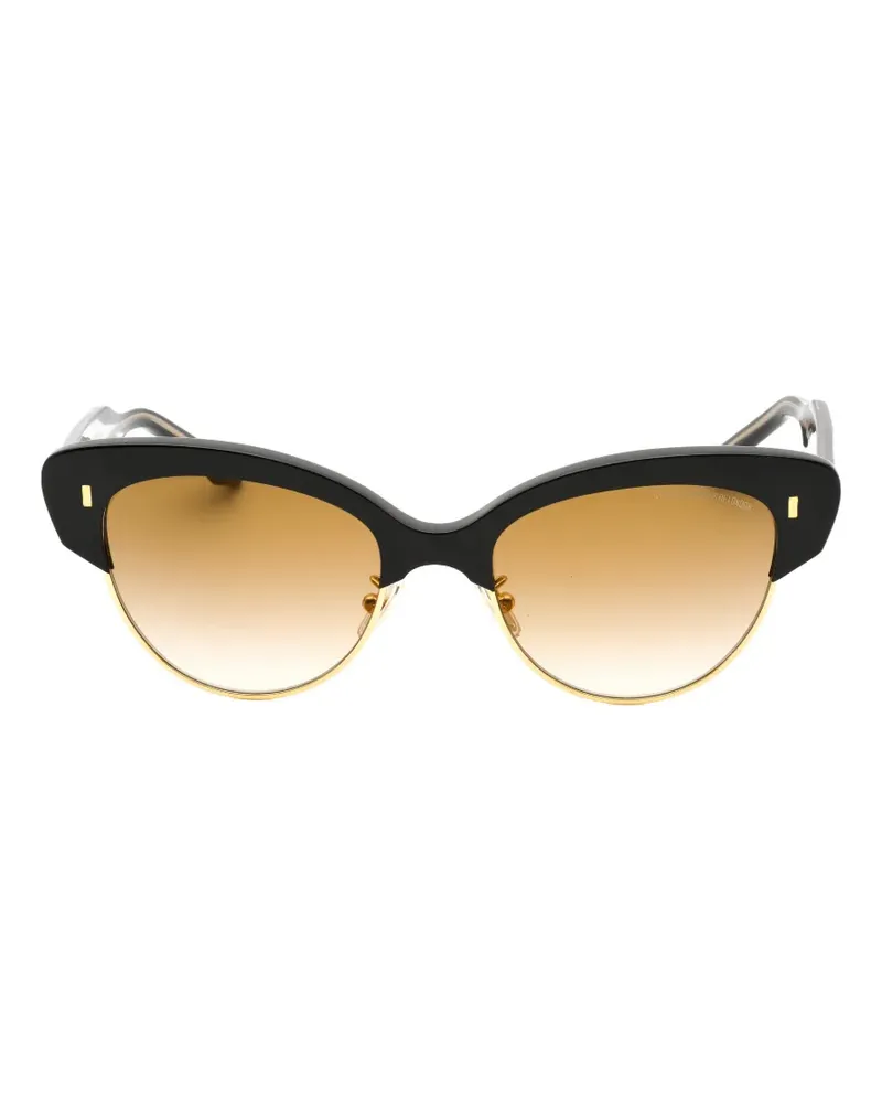Cutler and Gross CG1351S cat-eye sunglasses - Schwarz Schwarz
