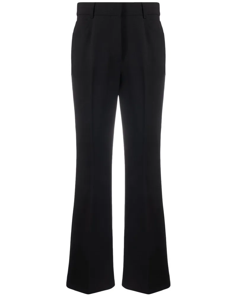 Stella McCartney Cropped-Hose im Bootcut-Design - Schwarz Schwarz