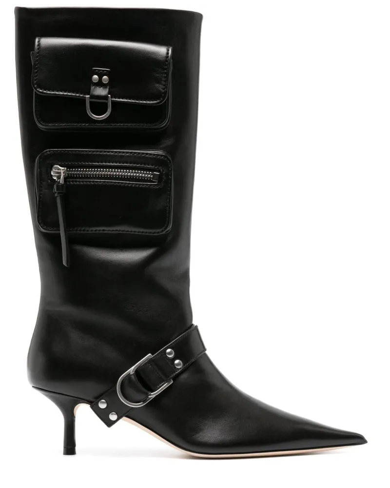 Blumarine Stiefel 55mm - Schwarz Schwarz