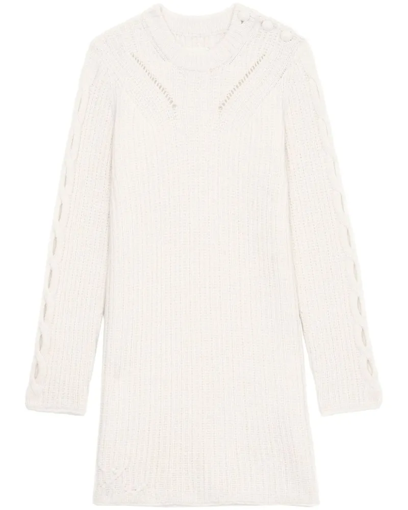 Zadig & Voltaire Gestricktes Alky Minikleid - Weiß Weiß