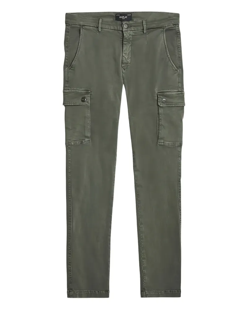 Replay cargo-pockets jeans - Grün Grün