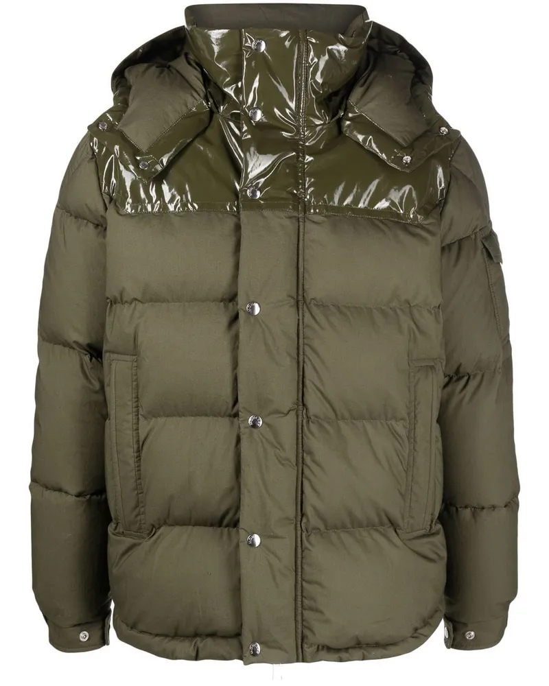 Moncler Gefütterte Chardon Kapuzenjacke - Grün Grün