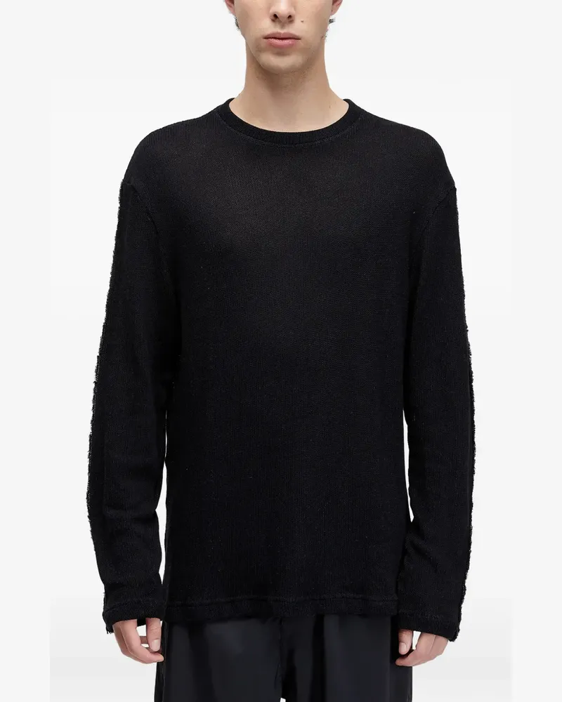 Osklen Pullover mit gestrickter Naht - Schwarz Schwarz