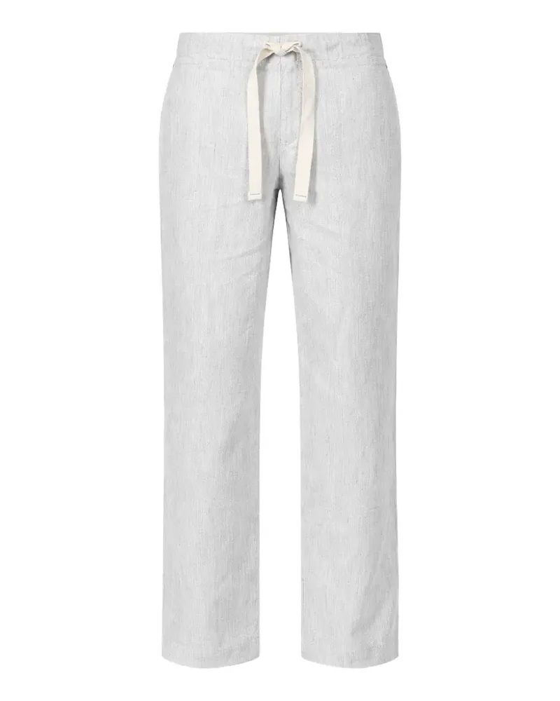Marané Ignacio drawstring linen trousers - Grau Grau