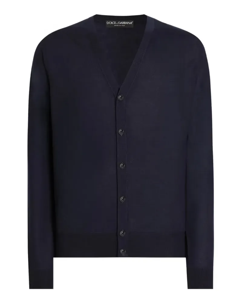 Dolce & Gabbana buttoned cardigan - Blau Blau