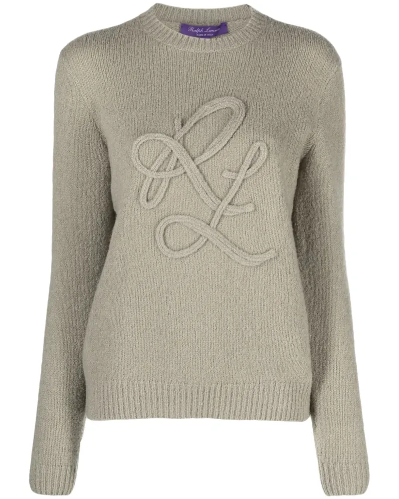 Ralph Lauren Kaschmirpullover mit Monogramm - Grau Grau