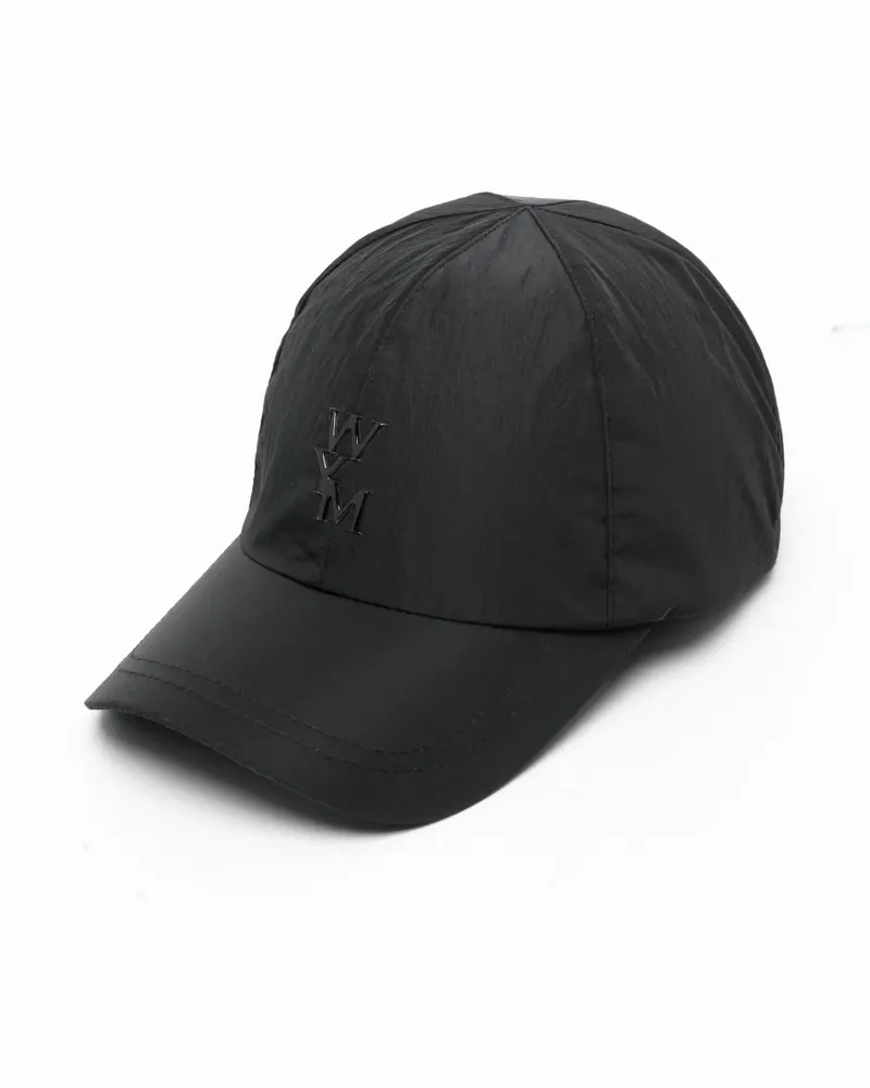 Wooyoungmi logo-detail baseball cap - Schwarz Schwarz
