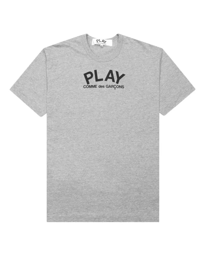 Comme des Garçons T-Shirt mit Logo-Print - Grau Grau