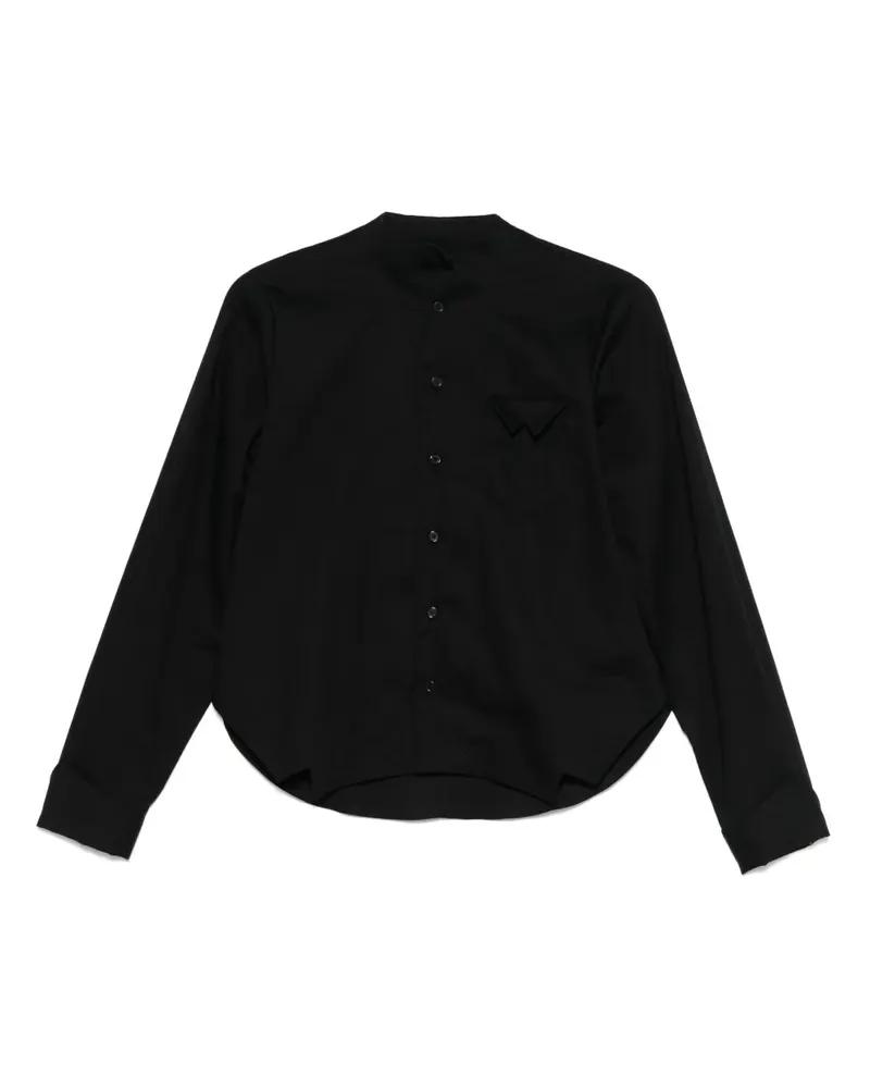 Noir Kei Ninomiya Klassisches Hemd - Schwarz Schwarz