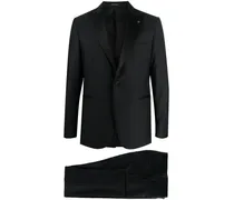 Einreihiger Anzug - Schwarz