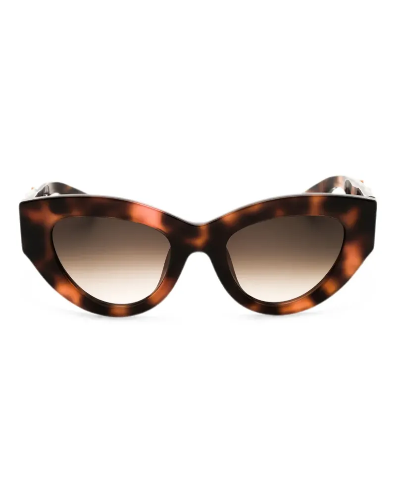 Roberto Cavalli cat-eye-frame sunglasses - Braun Braun