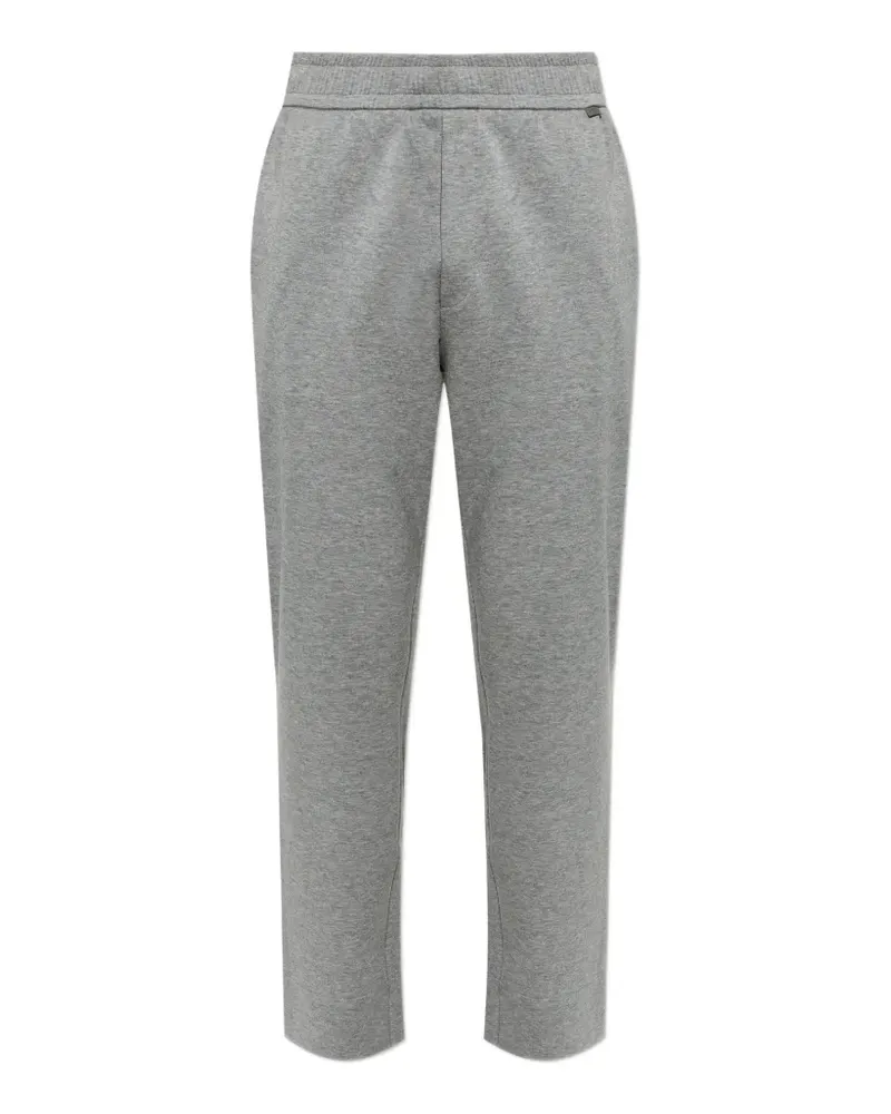 Moncler logo-patch track pants - Grau Grau