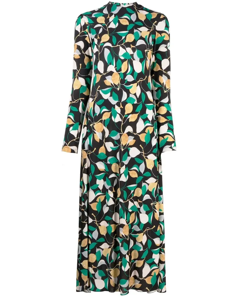 La DoubleJ Drifter Maxikleid - Schwarz Schwarz