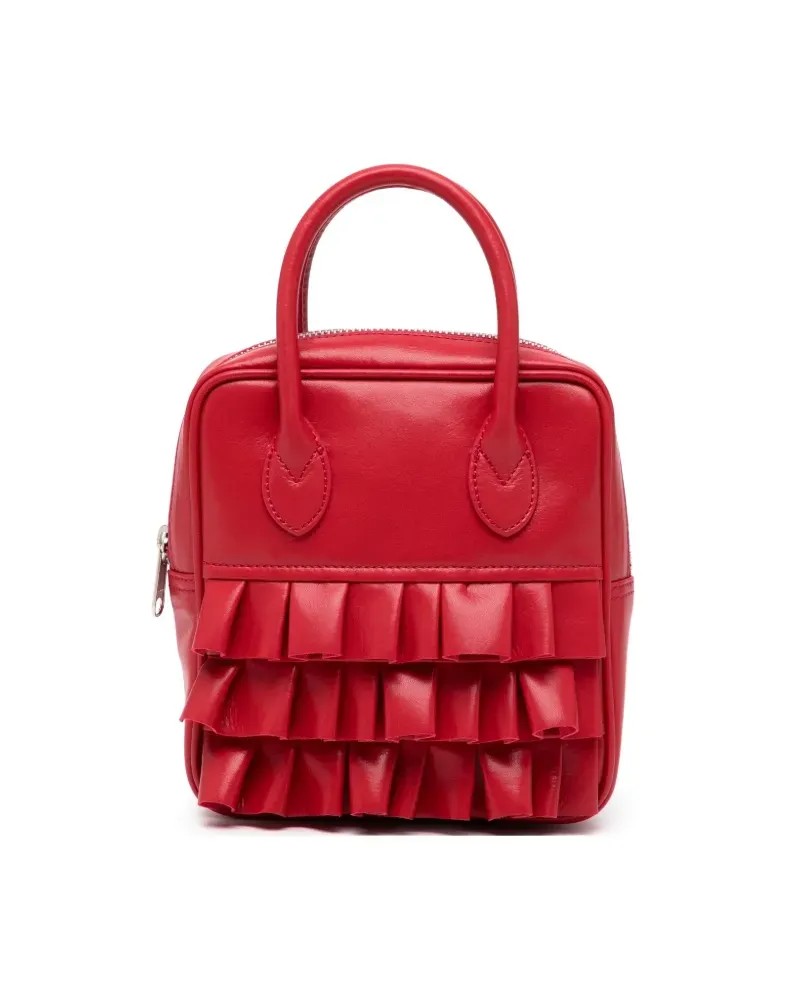 Comme des Garçons Handtasche mit Rüschen - Rot Rot