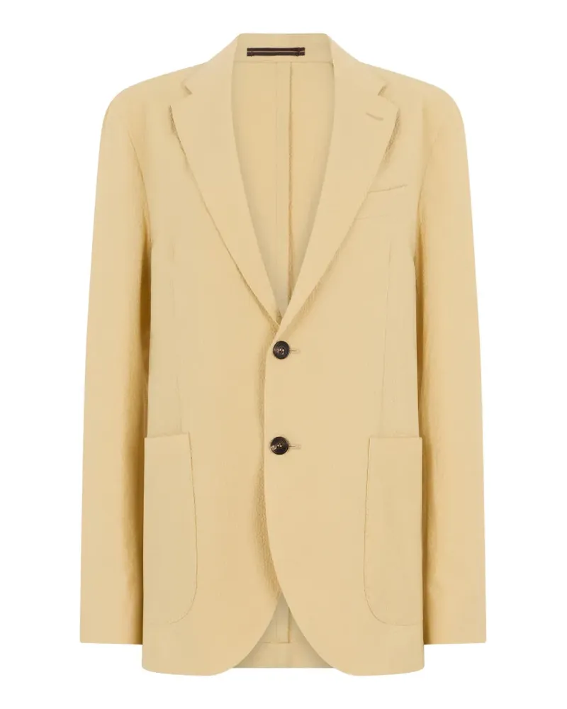 Slowear button-up blazer - Gelb Gelb