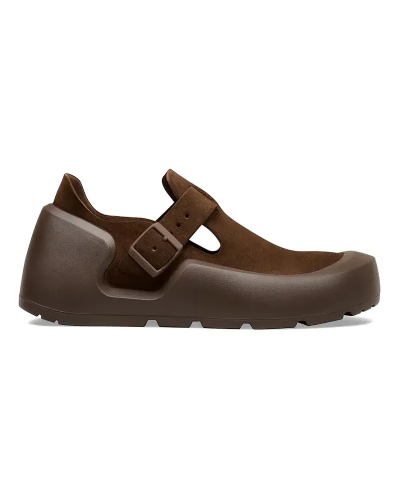 Birkenstock Reykjavik buckle-fastening suede trainers - Braun Braun