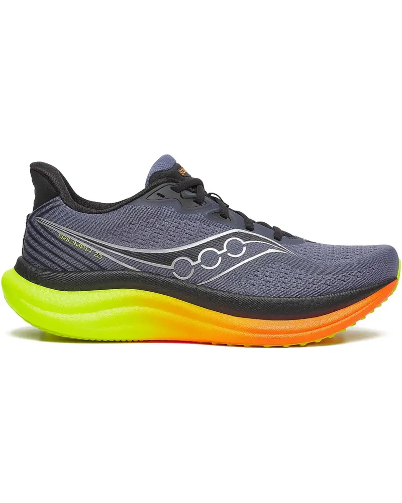 Saucony Triumph 23 Sneakers mit geriffeltem Einsatz - Grau Grau