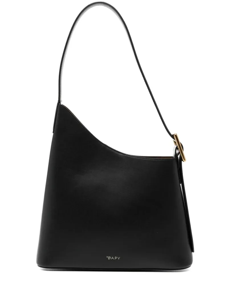 BAPE Schultertasche aus Leder - Schwarz Schwarz