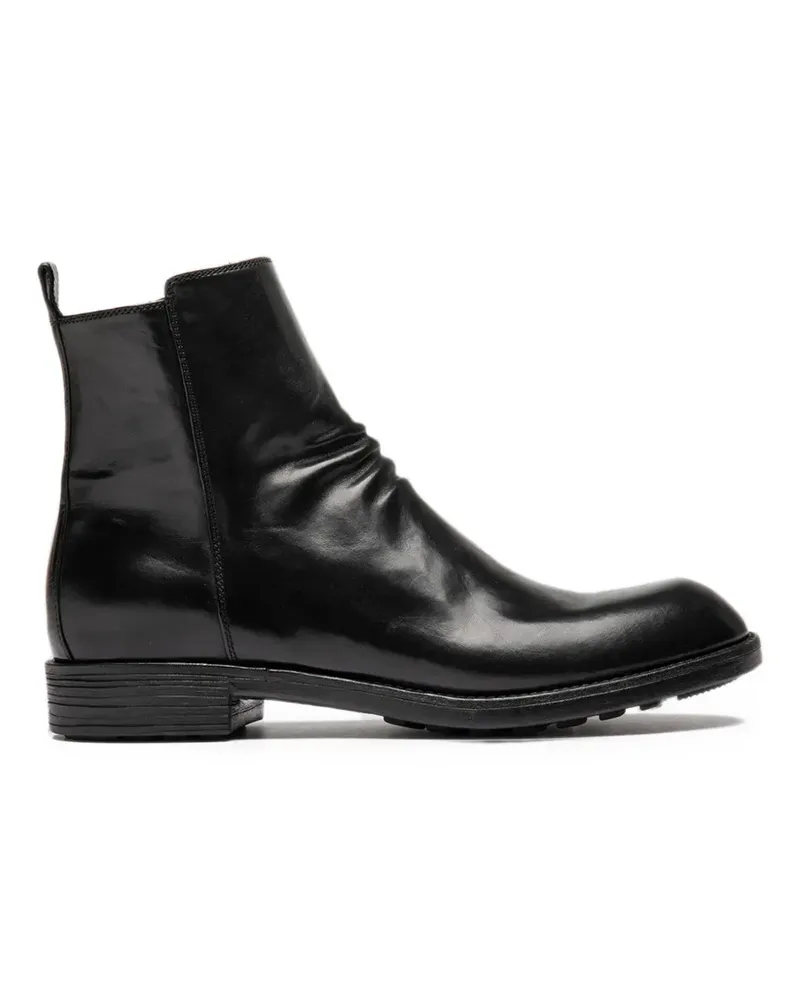 Officine Creative Italia Diary Stiefeletten - Schwarz Schwarz