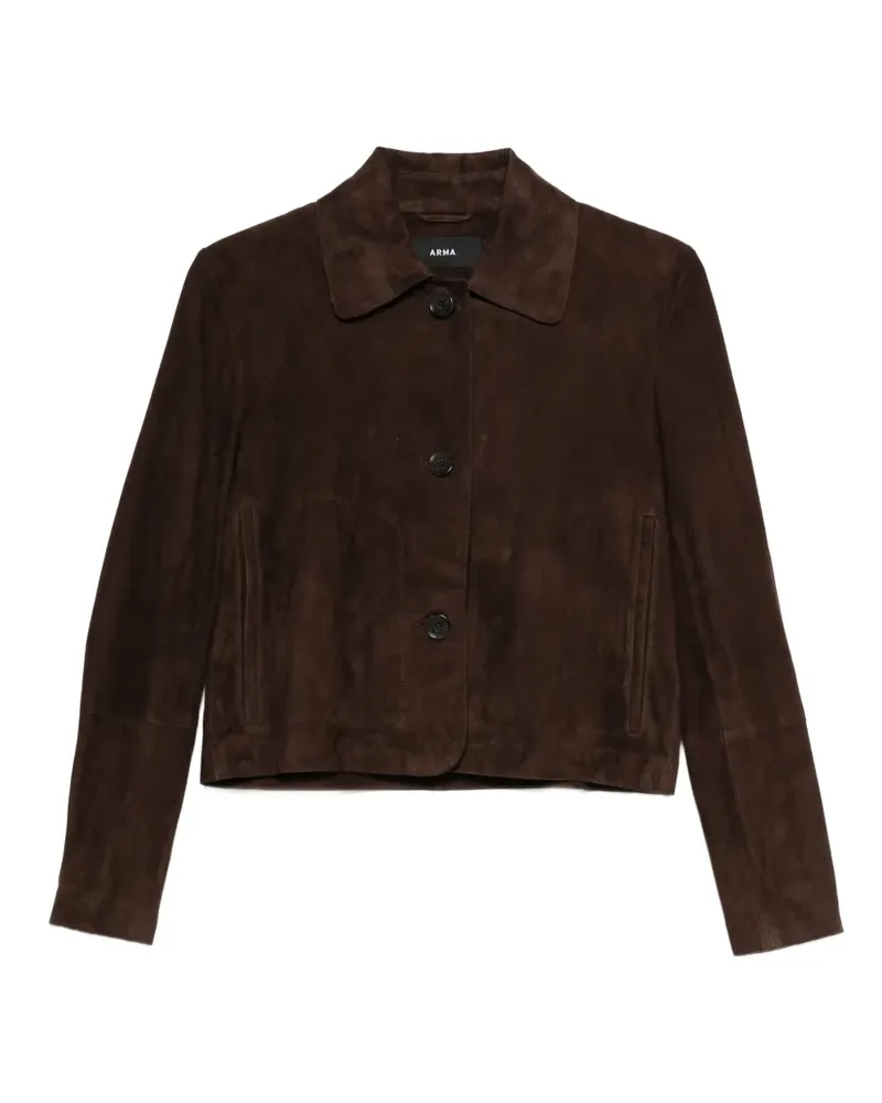 Arma Emy Jacke aus Wildleder - Braun Braun