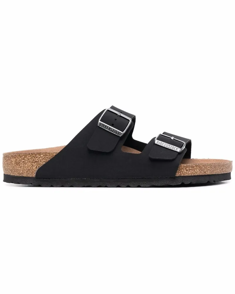 Birkenstock Arizona Pantoletten - Schwarz Schwarz