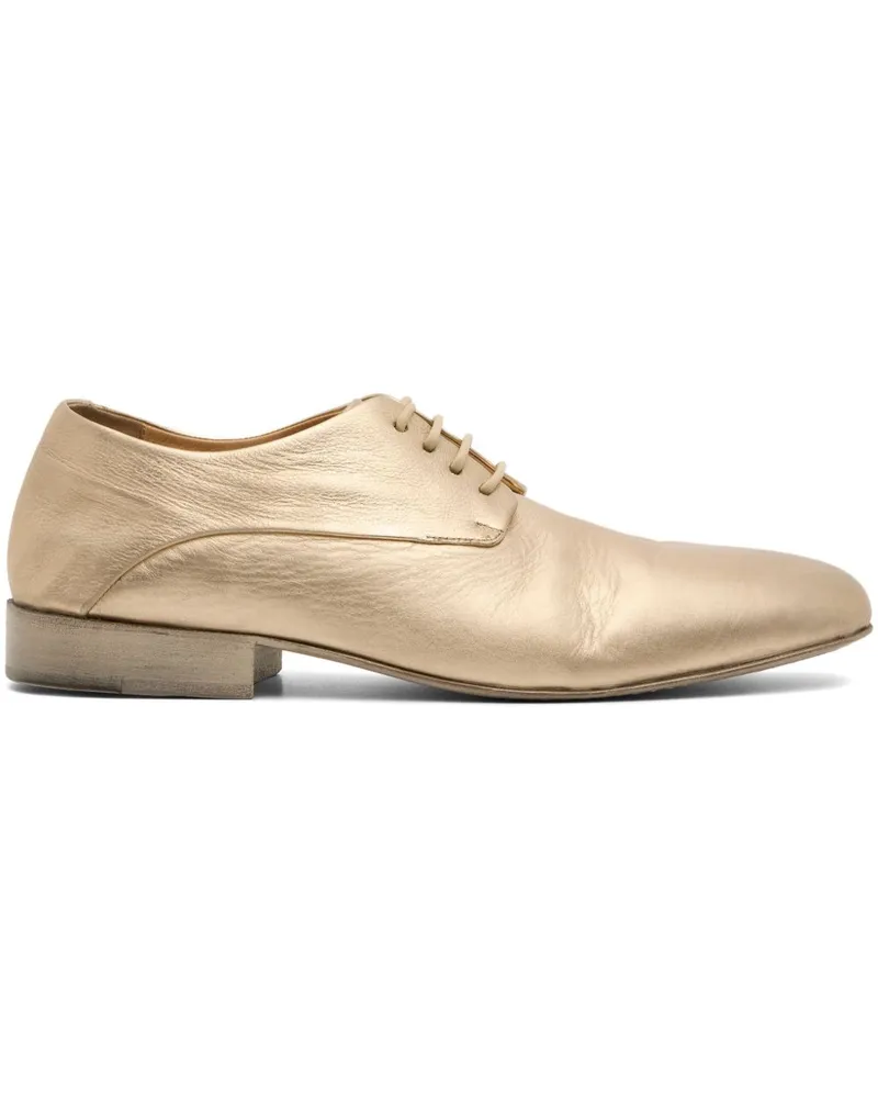Marsèll Derby-Schuhe aus laminiertem Leder - Gold Gold