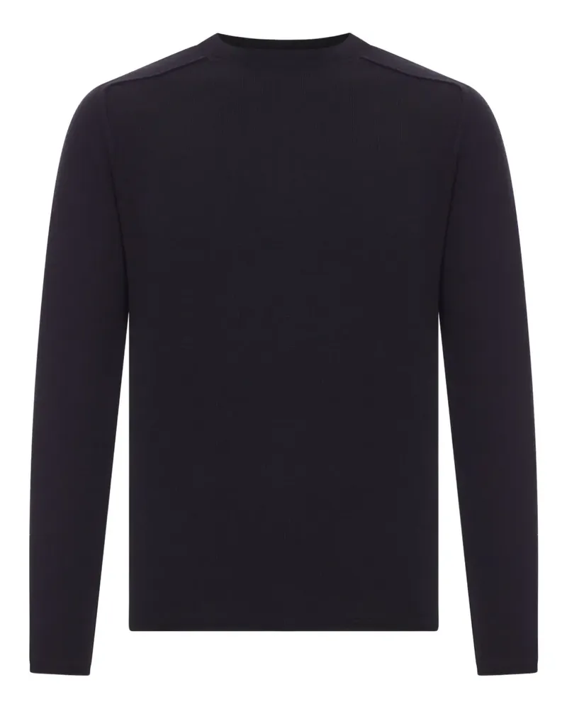 TRANSIT ribbed wool sweater - Schwarz Schwarz