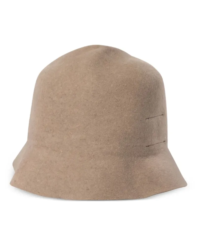SuperDuper Hats Mütze aus Merinowolle - Nude Nude