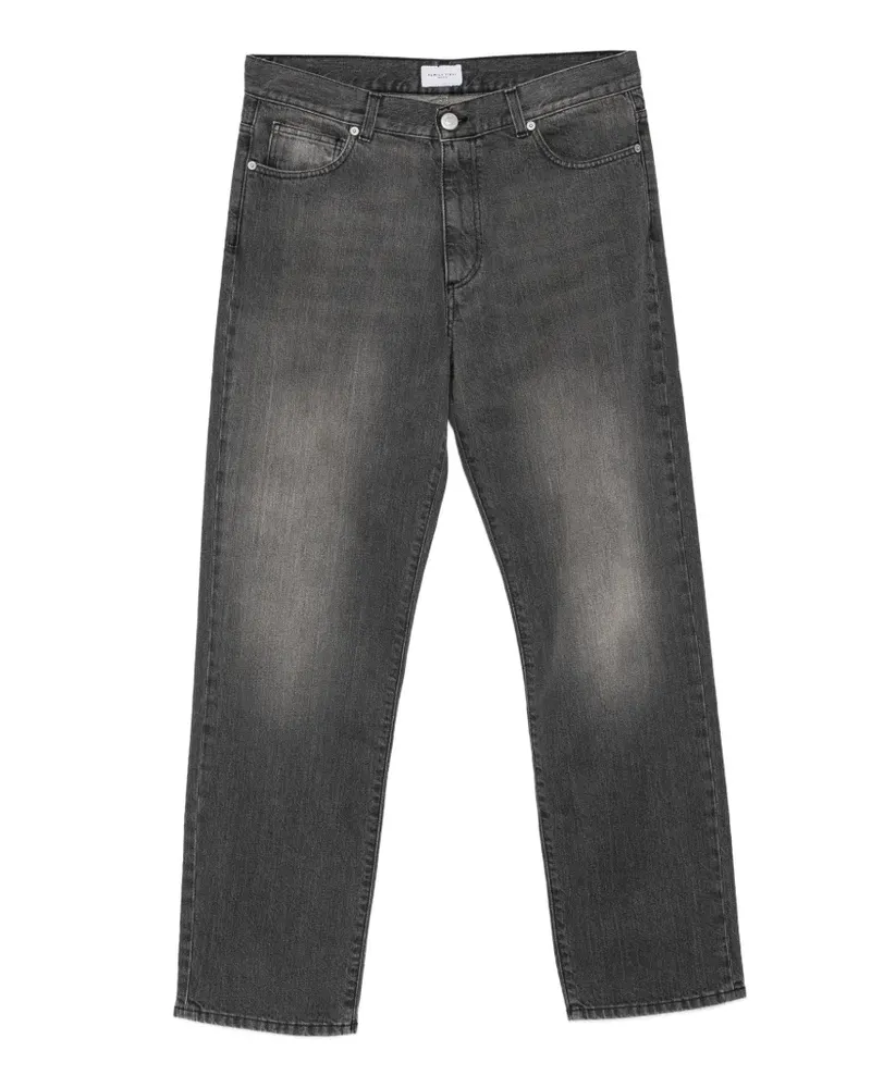 Family First wash tapered jeans - Schwarz Schwarz