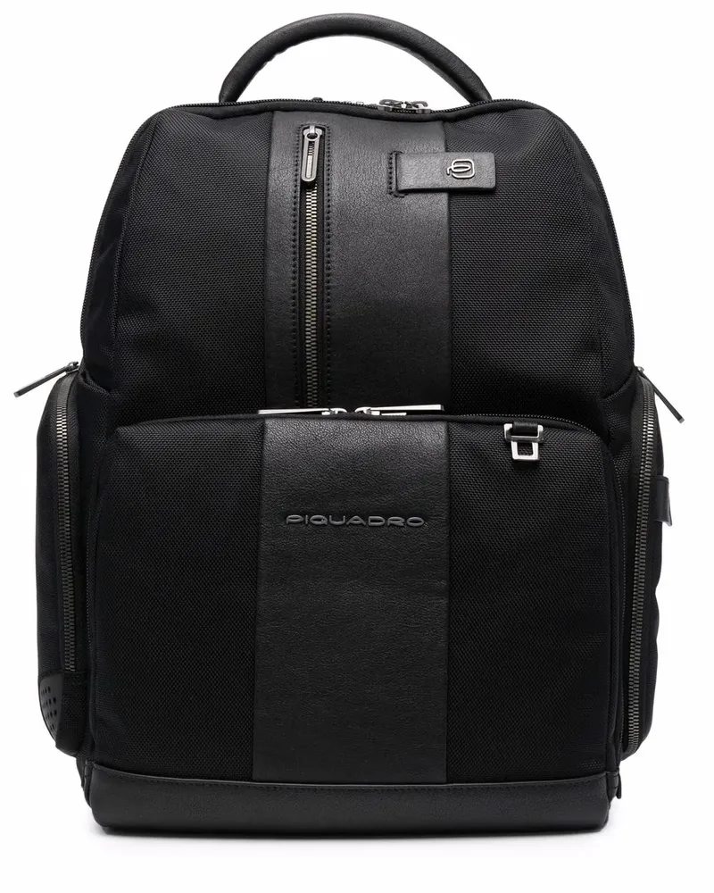 Piquadro Bagmotic Rucksack - Schwarz Schwarz