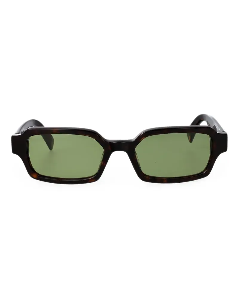 RETROSUPERFUTURE Carino rectangle-frame sunglasses - Braun Braun