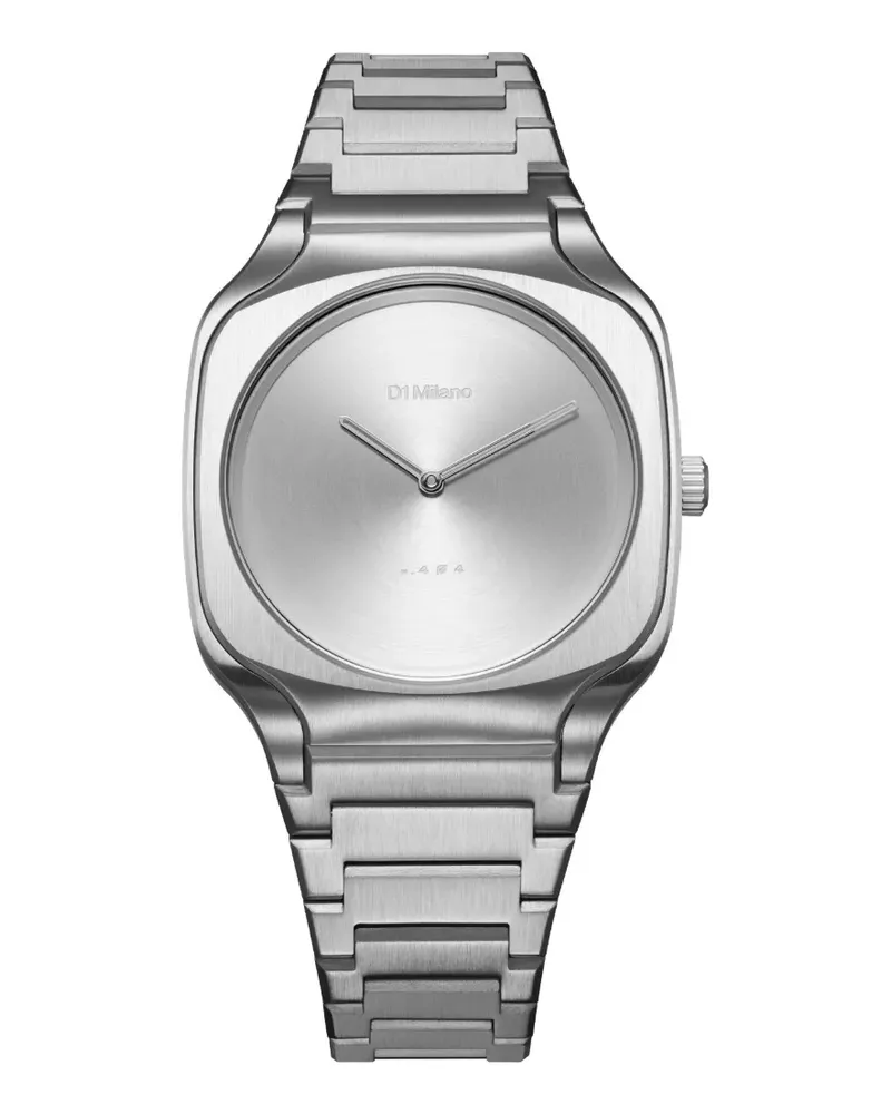 D1 Milano Square 37mm - Silber Silber