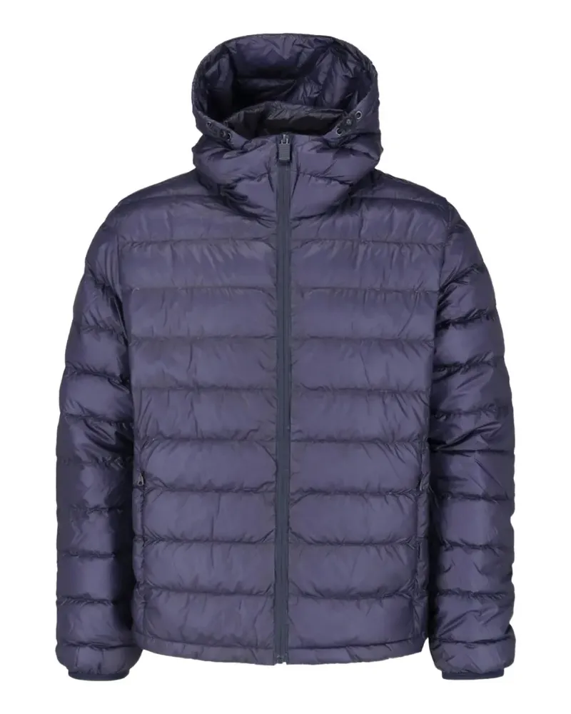 ASPESI quilted hooded jacket - Blau Blau