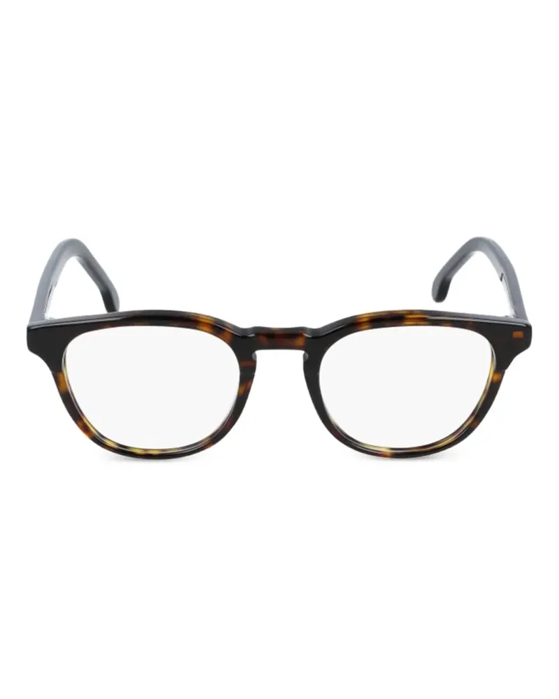 Paul Smith Brille mit rundem Gestell - Braun Braun