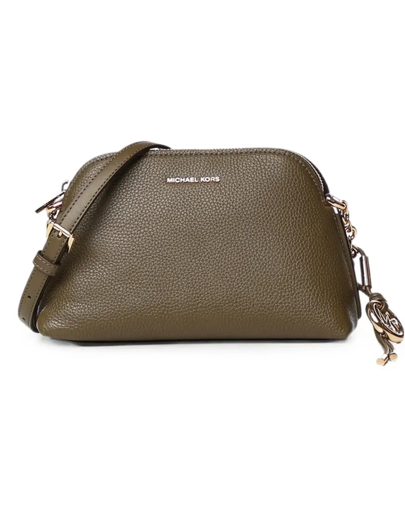 Michael Kors grained leather shoulder bag - Grün Grün