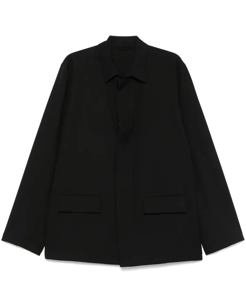 Rier Jacke aus Popeline - Schwarz Schwarz