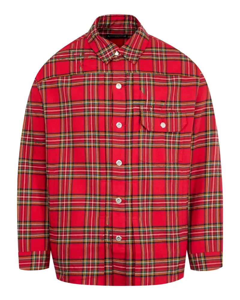 Mastermind Japan Kariertes Type 1 Hemd - Rot Rot