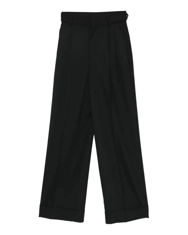 Alberta Ferretti Hose mit Seitentaschen - Schwarz Schwarz