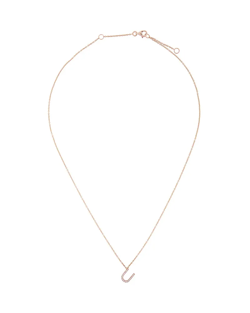 Alinka 18kt ' ID' Rotgoldhalskette - Metallic Metallic