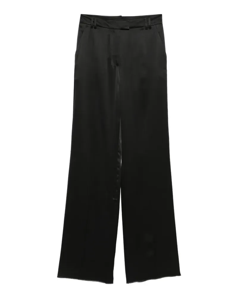 Barbara Bui Hose mit Satin-Finish - Schwarz Schwarz