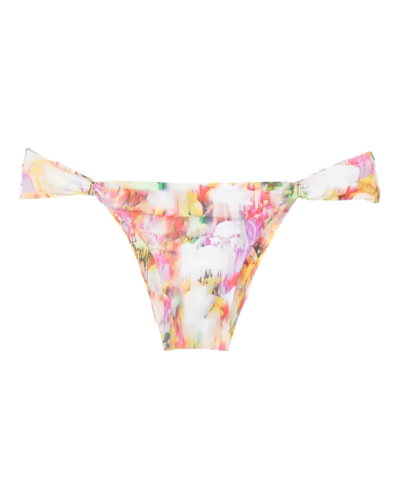 Lenny Niemeyer Bikinihöschen mit grafischem Print - Nude Nude